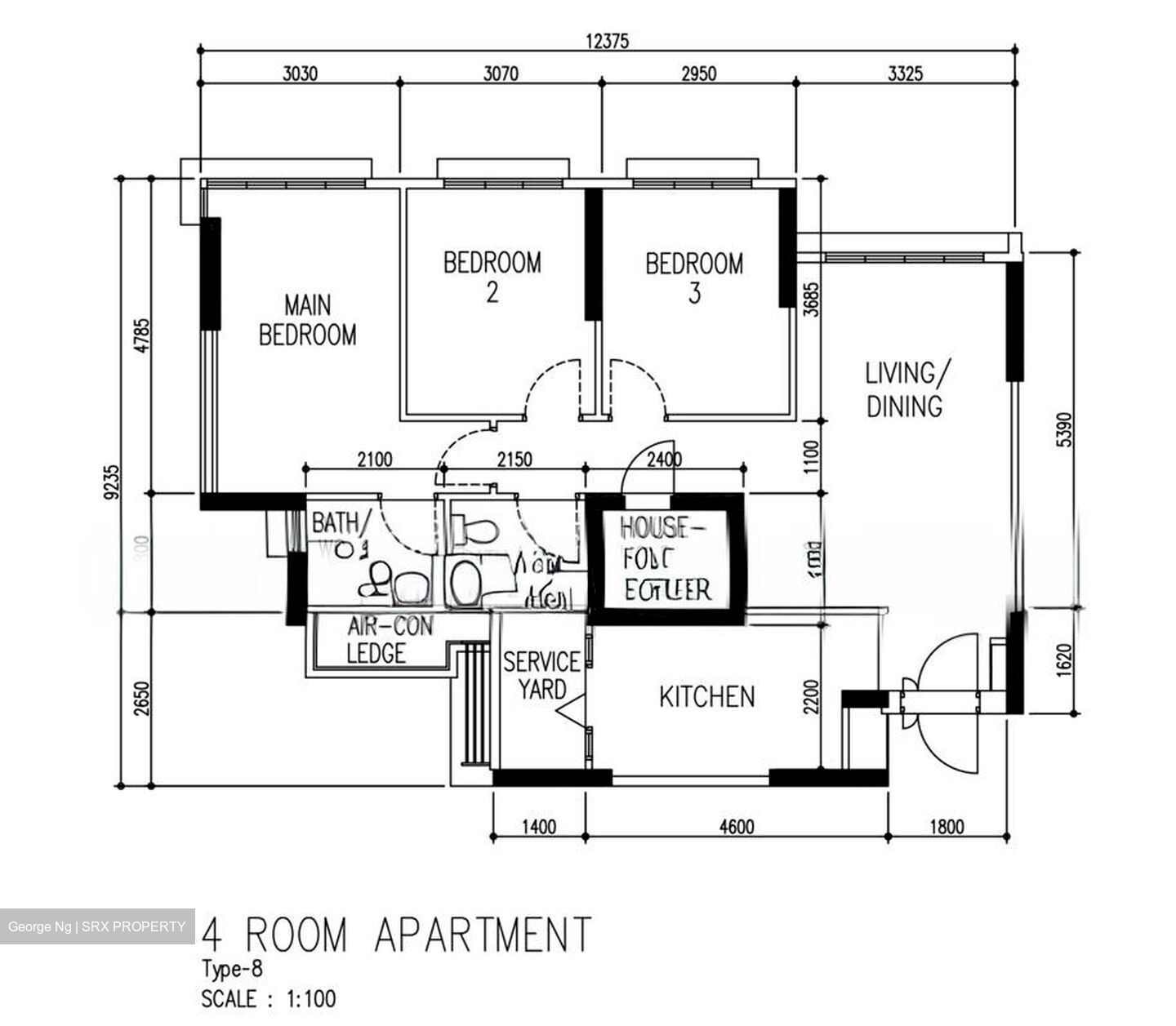 Blk 90B Telok Blangah Parcview (Bukit Merah), HDB 4 Rooms #574427501